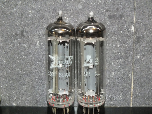 EZ81 Tesla 6CA4 NOS Big O Getter Rozhnov tube plant rebranded Zaerix