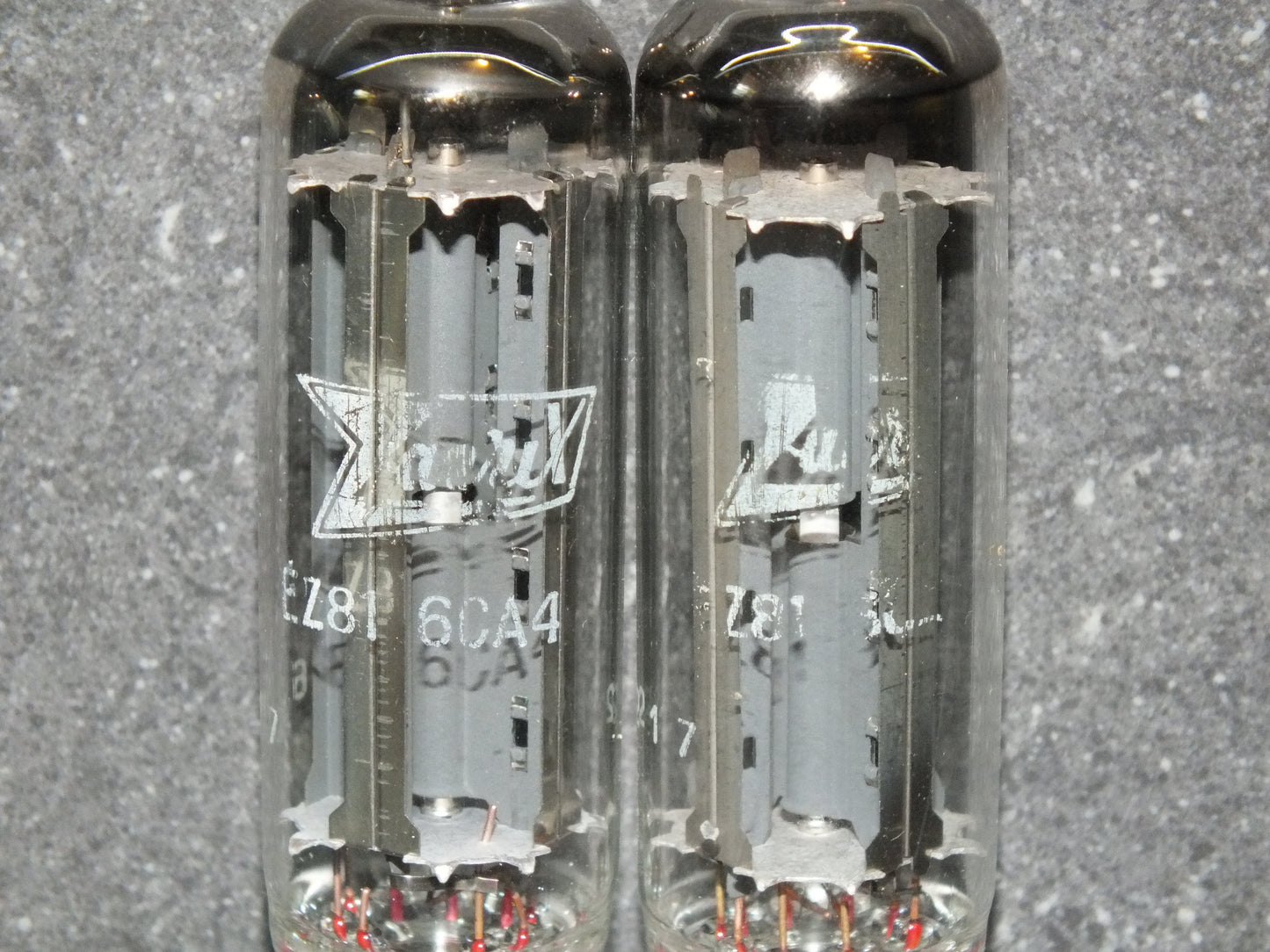 EZ81 Tesla 6CA4 NOS Big O Getter Rozhnov tube plant rebranded Zaerix