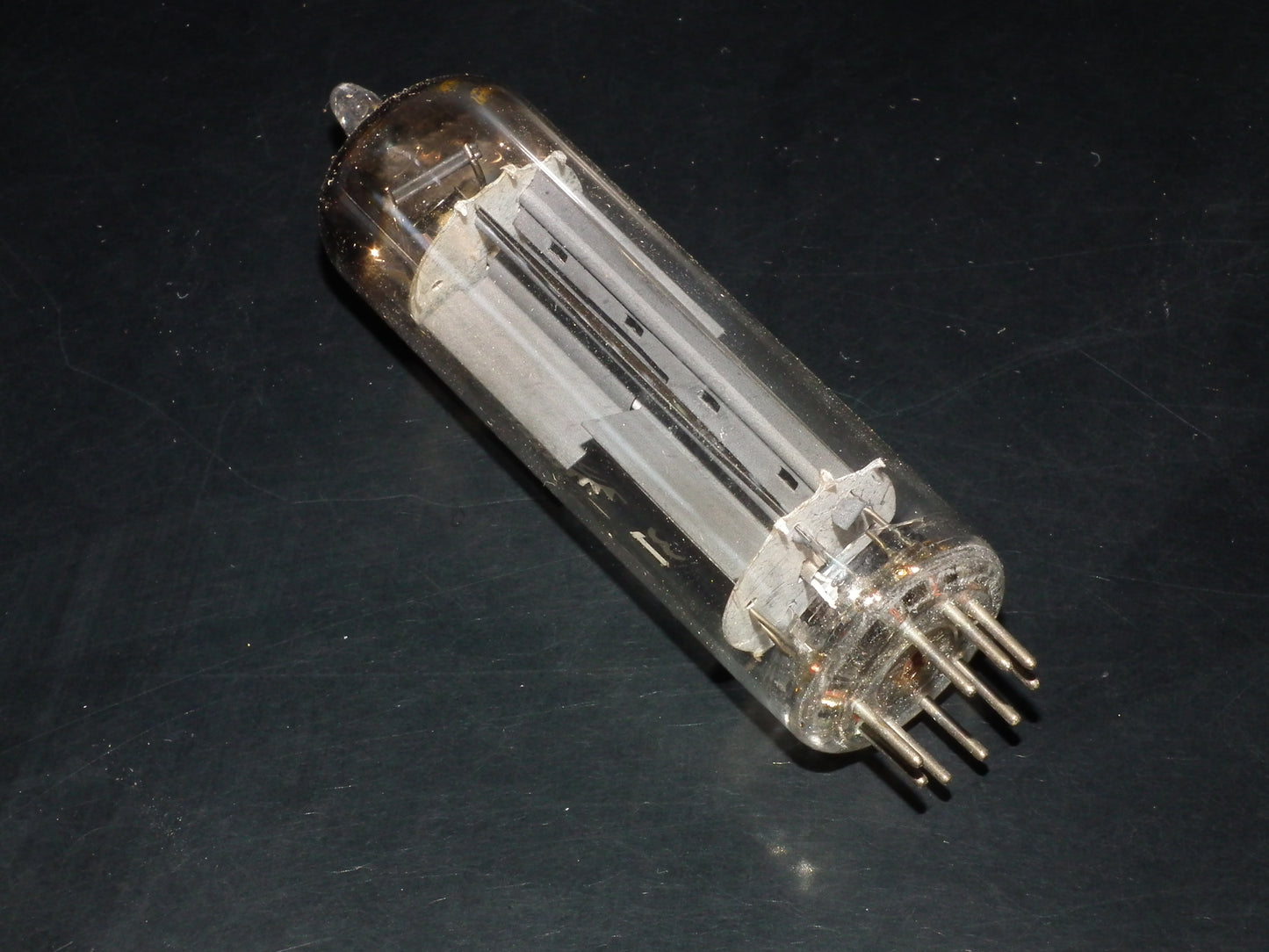 EZ81 Mullard 6CA4 NOS NIB Blackburn Square Getter VALVO Old Box