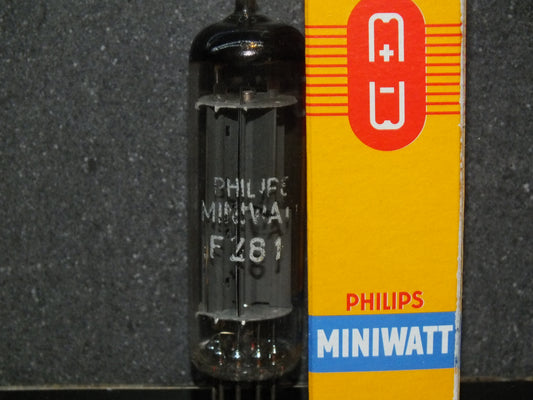 EZ81 Philips Mullard 6CA4 NOS NIB D Getter Blackburn