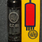 EZ81 Mullard 6CA4 NOS NIB Blackburn Square Getter VALVO