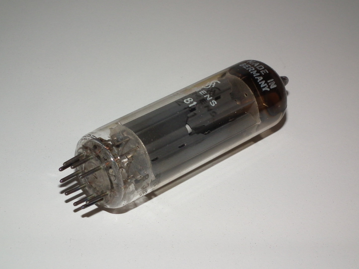 EZ81 Mullard 6CA4 NOS NIB Blackburn Square Getter Branded Siemens