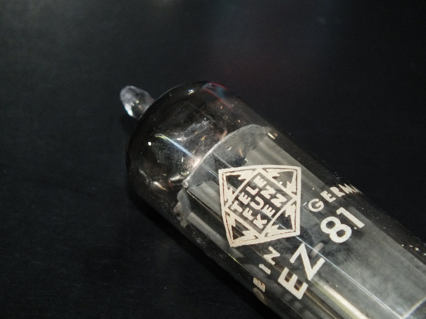 EZ81 Telefunken Square Getter 6CA4 Mullard, Blackburn