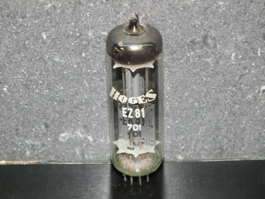 EZ81 6CA4 RFT Muhlhausen Germany NOS rebranded Hoges
