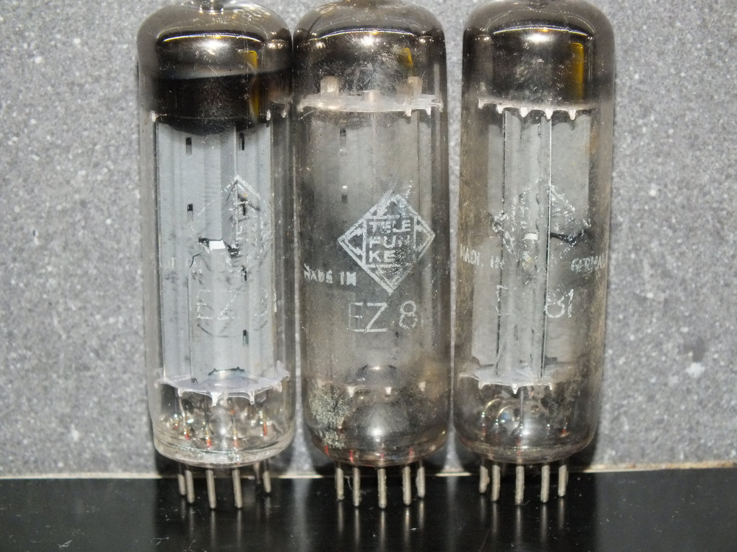 EZ81 Telefunken 6CA4 Used Tested Not diamond bottom