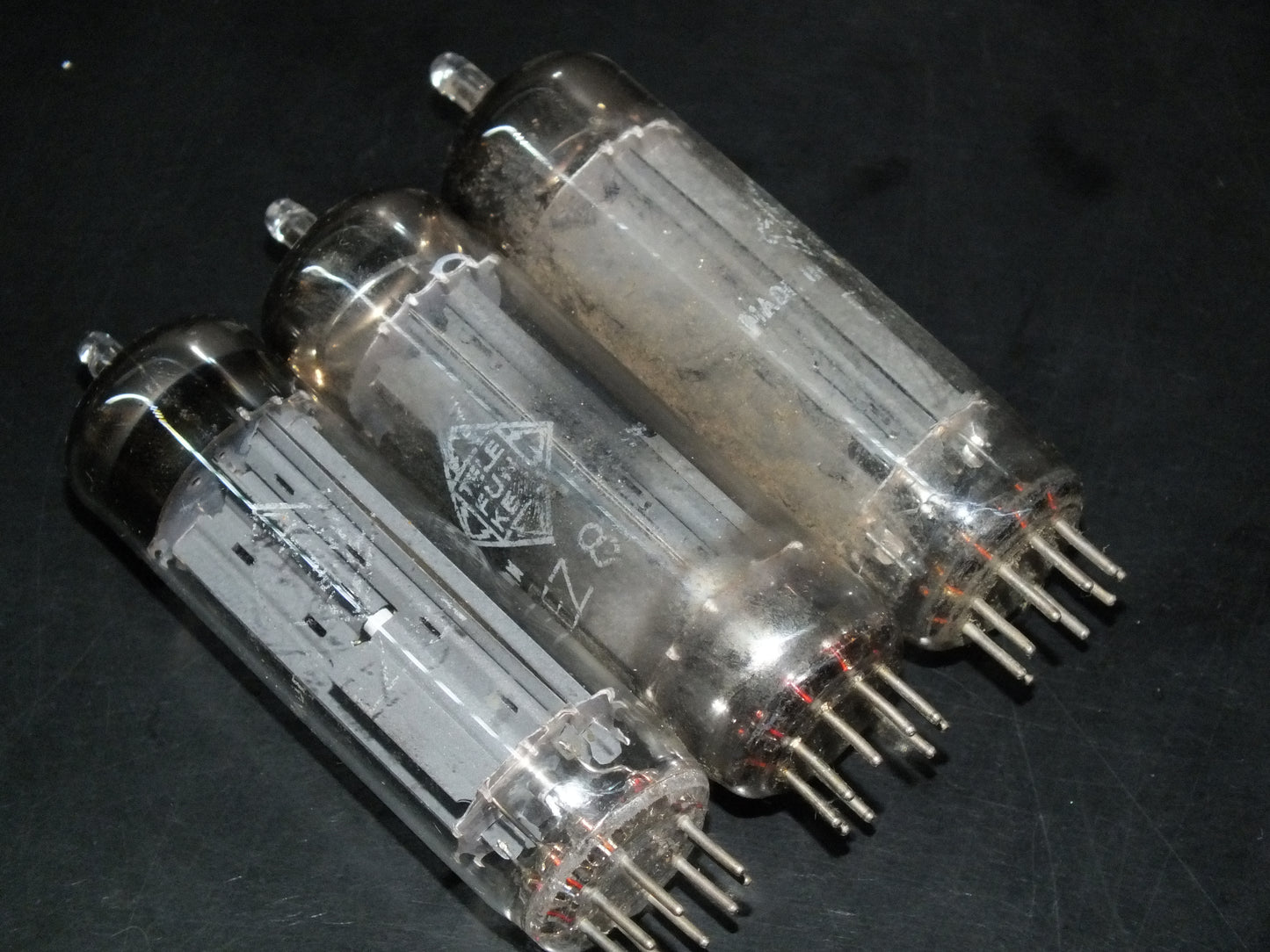 EZ81 Telefunken 6CA4 Used Tested Not diamond bottom