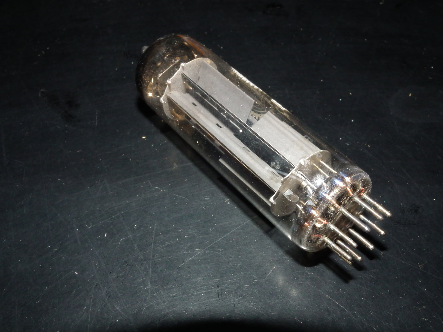 EZ81 Mullard 6CA4 NOS NIB Blackburn D Getter Rebranded Valvo