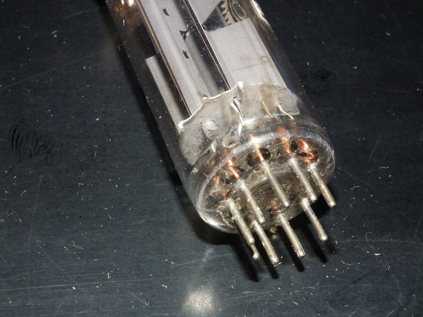 EZ81 Mullard 6CA4 NOS NIB Blackburn D Getter Rebranded Valvo