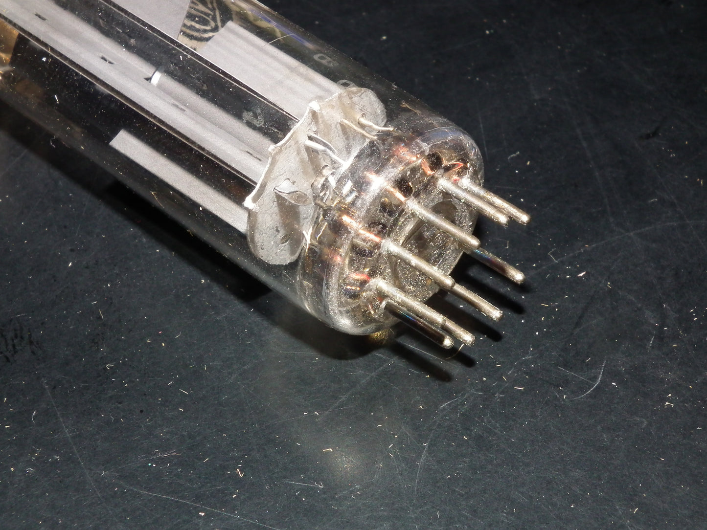 EZ81 Mullard 6CA4 NOS NIB Blackburn D Getter Rebranded Valvo