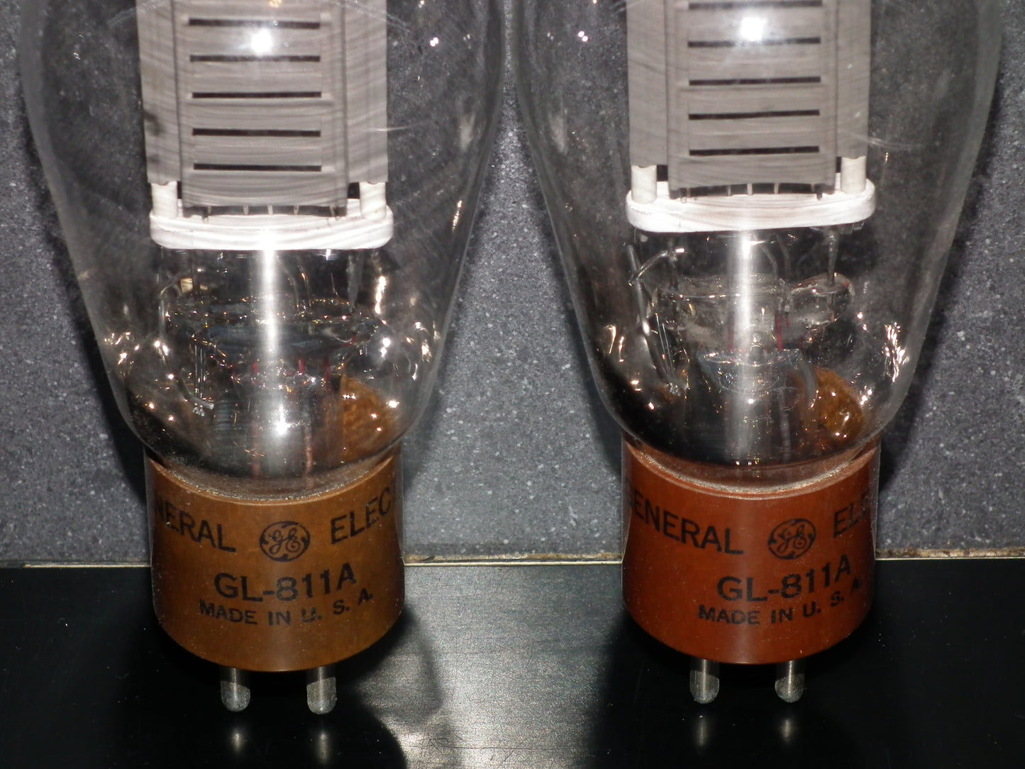 Matched pair (2 tubes) GL-811A General Electric GE 811A NOS 811