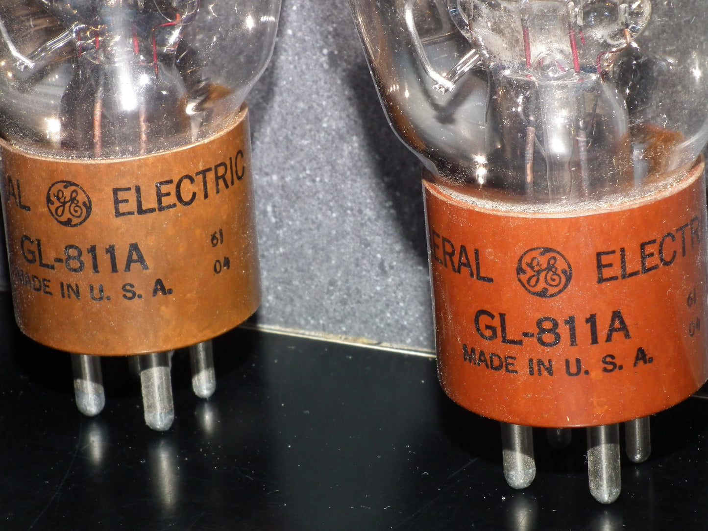 Matched pair (2 tubes) GL-811A General Electric GE 811A NOS 811