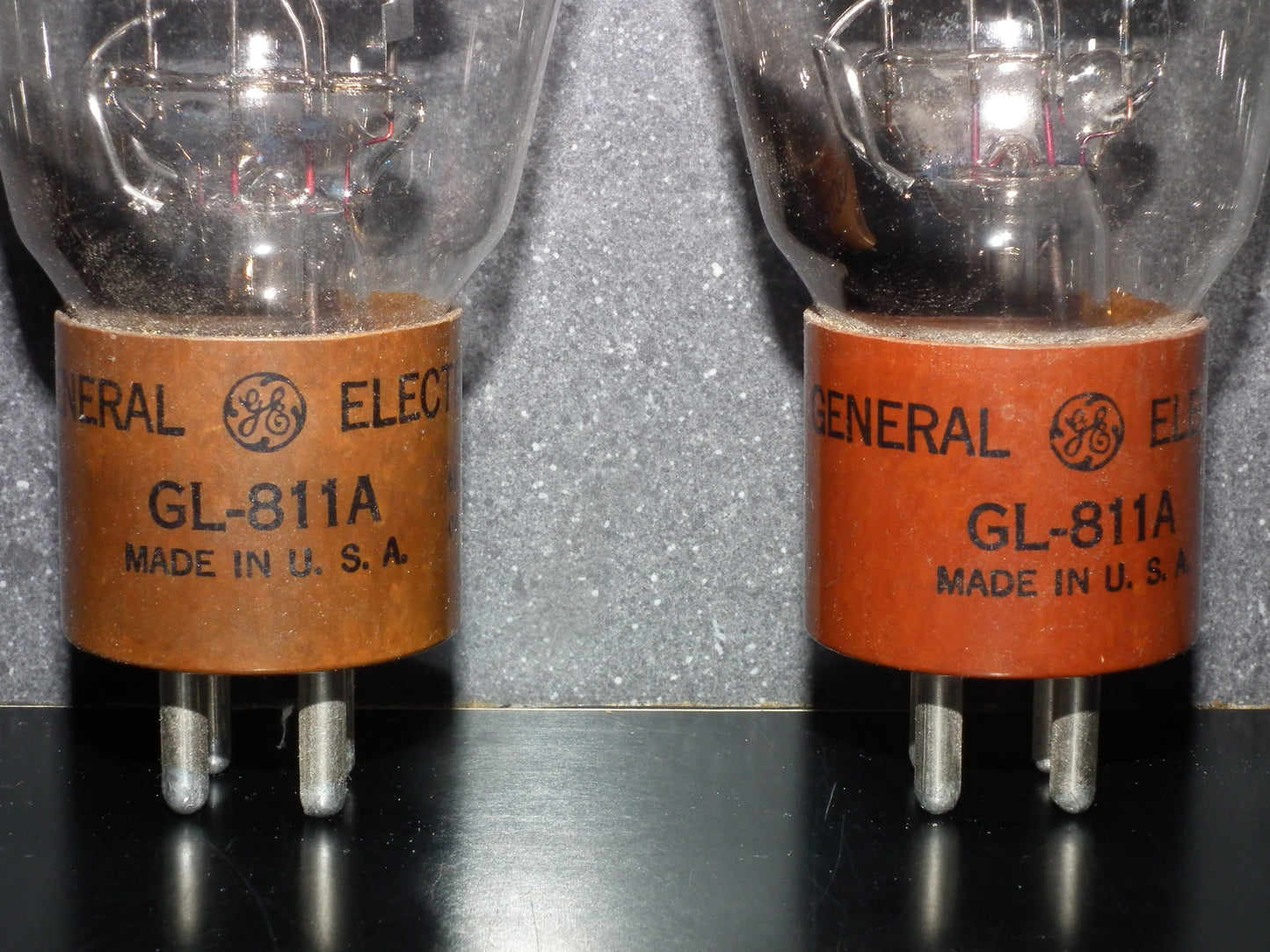 Matched pair (2 tubes) GL-811A General Electric GE 811A NOS 811