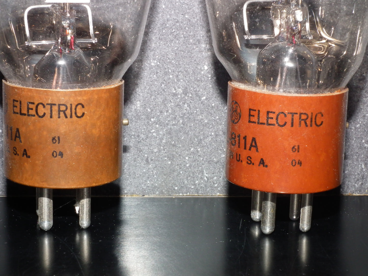 Matched pair (2 tubes) GL-811A General Electric GE 811A NOS 811
