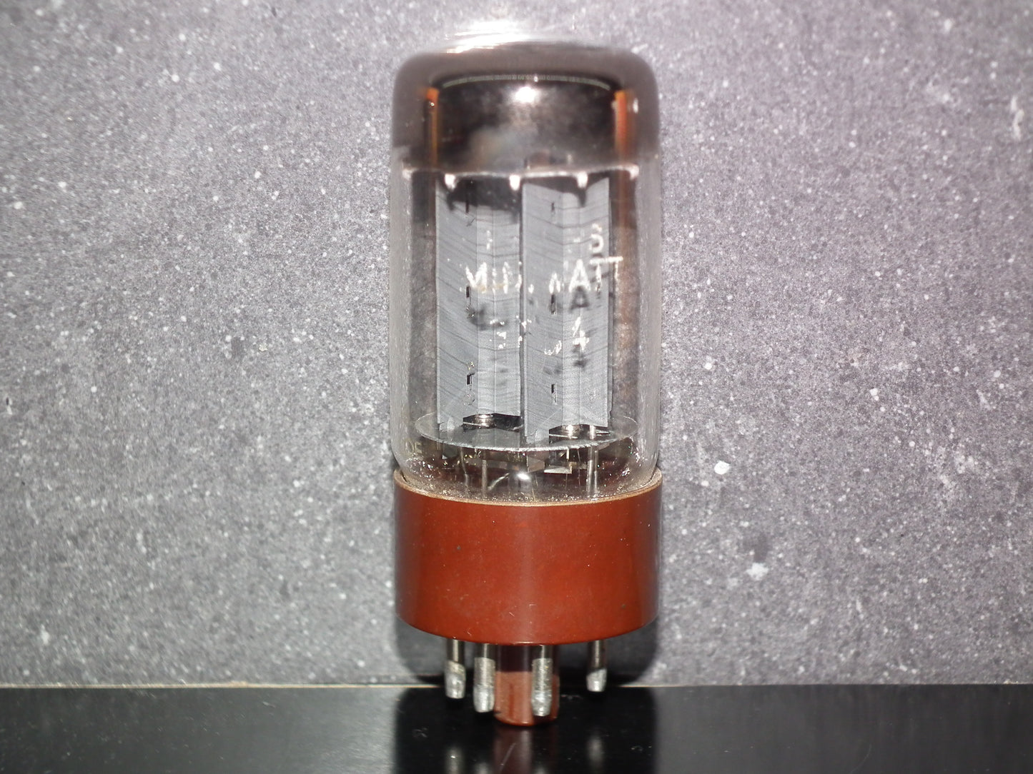 GZ34 Philips 5AR4 Brown Base DD Getter f33 L0E Tested NOS