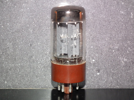 GZ34 Philips 5AR4 Brown Base DD Getter f33 L0E Tested NOS