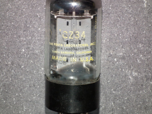 GZ34 Mullard 5AR4 Rebranded PENTA USED Tested perfect 450/450mA
