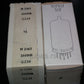 GZ34 Philips 5AR4 rectifier RARE Metal Base DD Getter NOS NIB