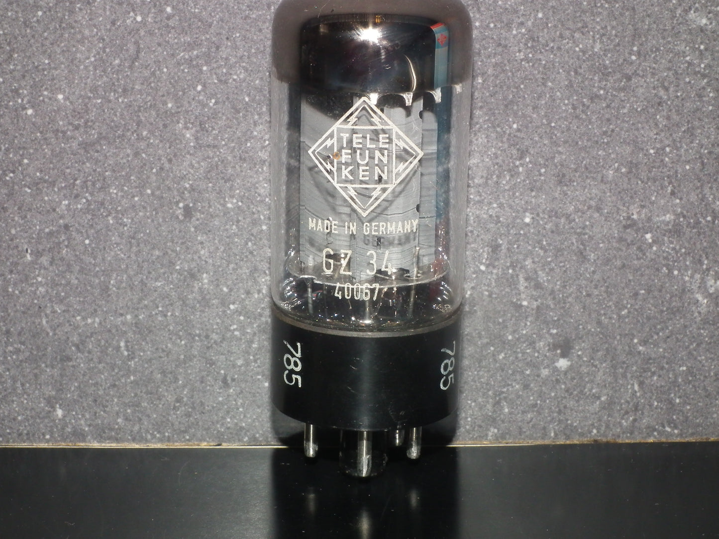 GZ34 Telefunken Mullard 5AR4 OO Getter Blackburn 60s Dual O Getter
