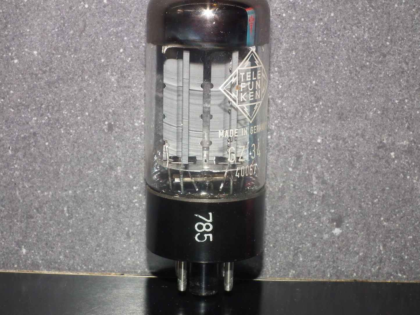 GZ34 Telefunken Mullard 5AR4 OO Getter Blackburn 60s Dual O Getter