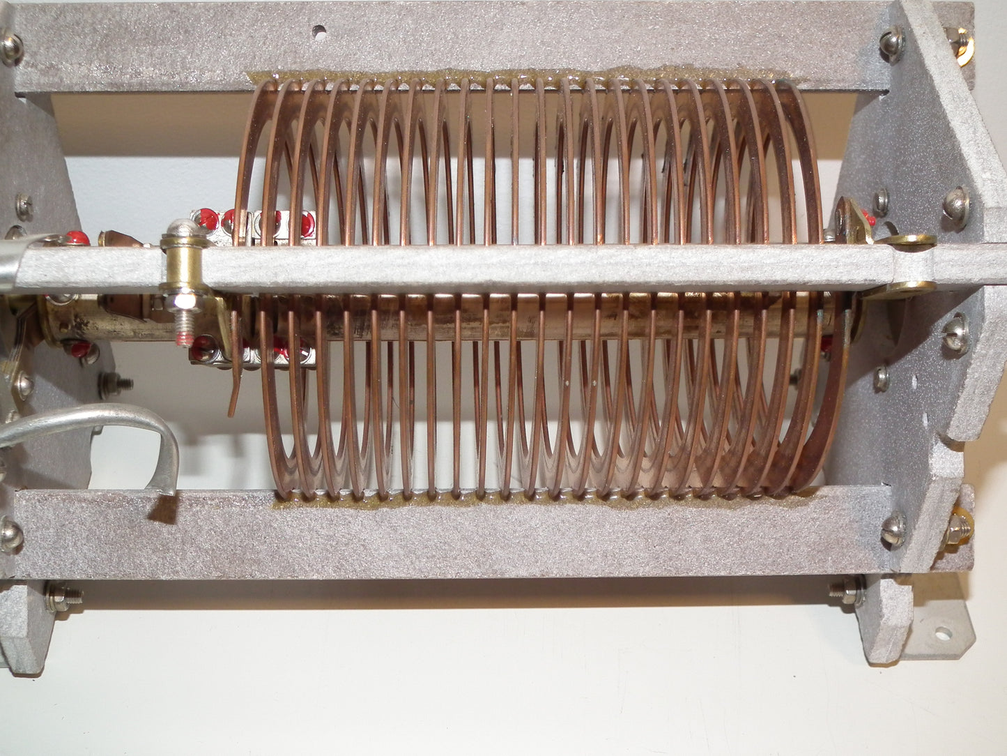 NOS GIANT VARIABLE ROLLER INDUCTOR COIL 22uH POWER AMPLIFIER ANTENNA TUNER QRO