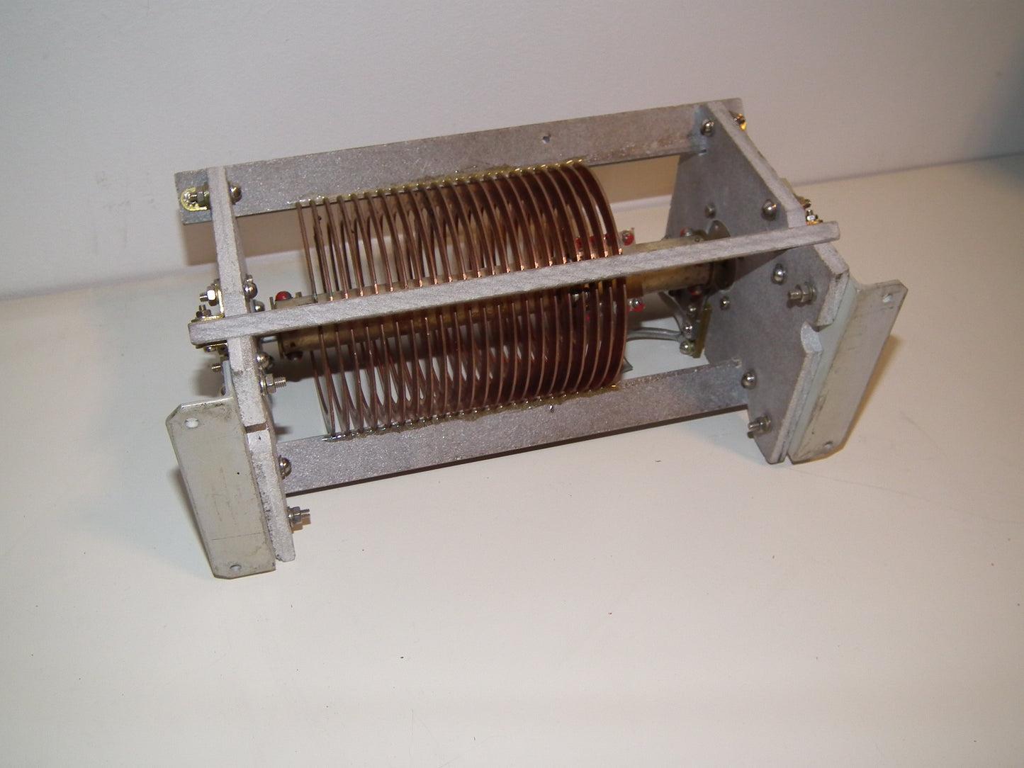 NOS GIANT VARIABLE ROLLER INDUCTOR COIL 22uH POWER AMPLIFIER ANTENNA TUNER QRO