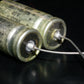 Two (2 pcs) Vintage NOS Capacitors ITT 100uF 40V SWISS MADE