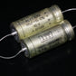 Two (2 pcs) Vintage NOS Capacitors ITT 100uF 40V SWISS MADE