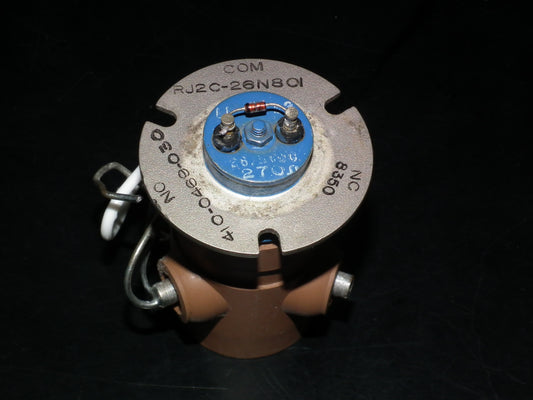 Jennings RJ2C-26N801 High Voltage Vacuum SPDT Relay 20KV 50A