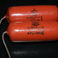 Two vintage NOS capacitors 0.68uF 100V ISKRA 70s HI End Tube Amp 680nF