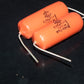 Two vintage NOS capacitors 0.68uF 100V ISKRA 70s HI End Tube Amp 680nF