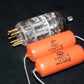 Two vintage NOS capacitors 0.68uF 100V ISKRA 70s HI End Tube Amp 680nF