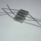 Four vintage silver tantalum KEMET capacitors 56uF/15V  (4 pcs)