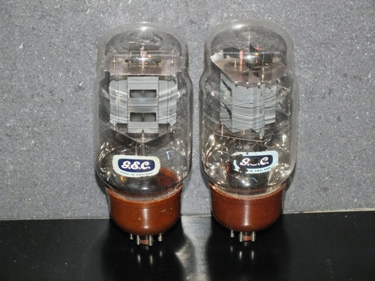 KT66 GEC Platinum Matched Pair tested NOS