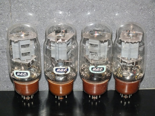 KT66 GEC Platinum Matched QUAD tested NOS OO Getter