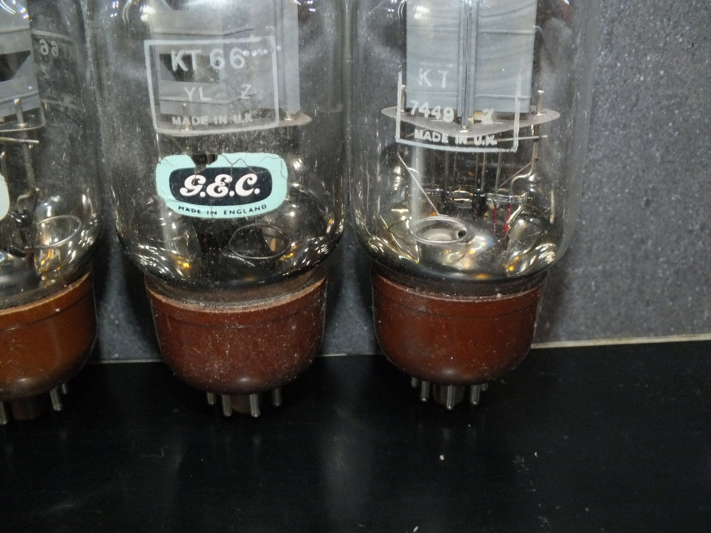 KT66 GEC Platinum Matched QUAD tested NOS OO Getter