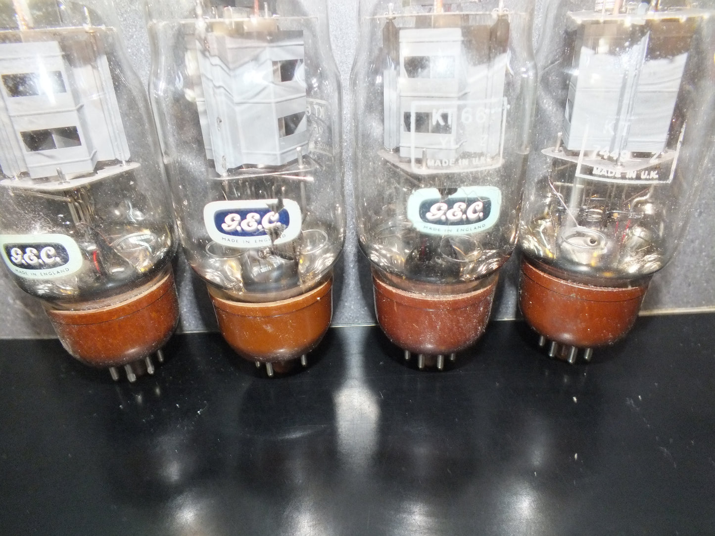 KT66 GEC Platinum Matched QUAD tested NOS OO Getter