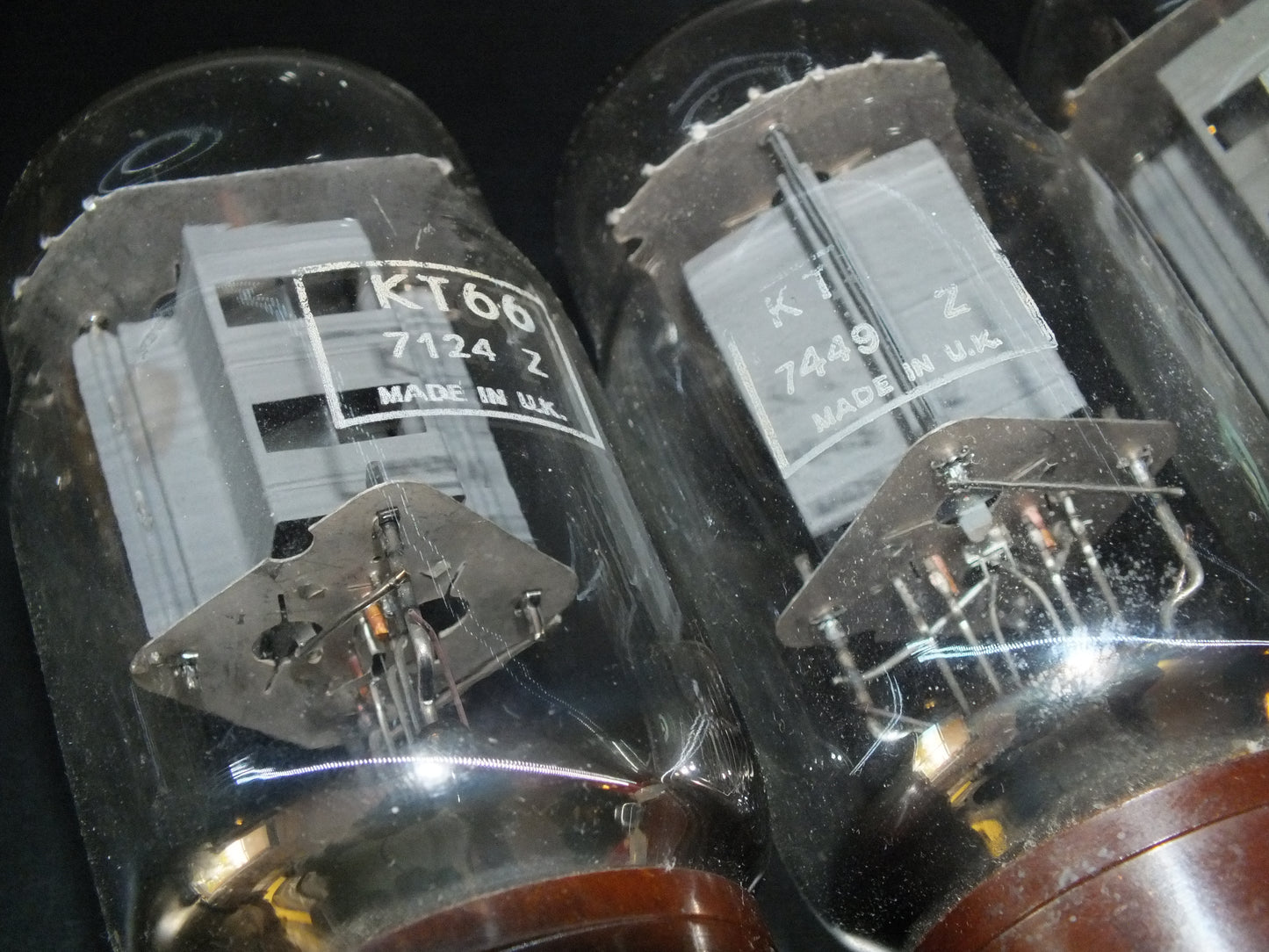 KT66 GEC Platinum Matched QUAD tested NOS OO Getter