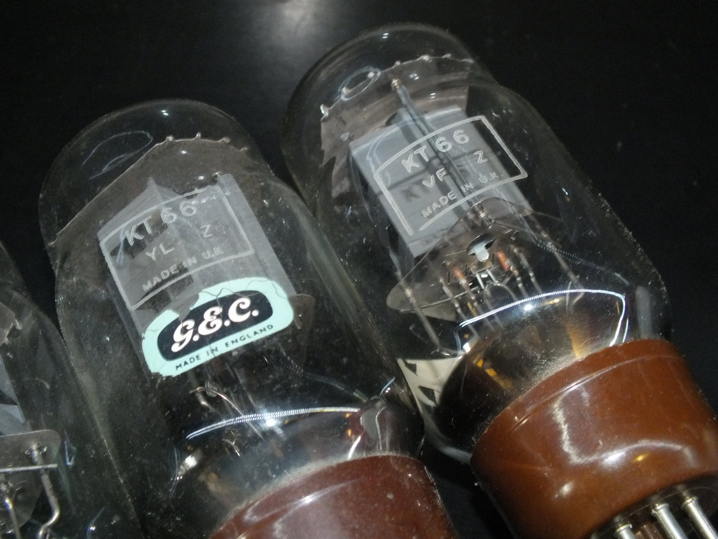 KT66 GEC Platinum Matched QUAD tested NOS OO Getter