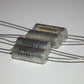 Four vintage silver tantalum KEMET capacitors 33uF/20V NOS (4 pcs) 33mfd