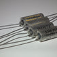 Four vintage silver tantalum KEMET capacitors 33uF/20V NOS (4 pcs) 33mfd