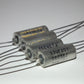 Four vintage silver tantalum KEMET capacitors 33uF/20V NOS (4 pcs) 33mfd