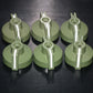Six (6) NOS MILITARY RADIO KNOBS GRC-9 RT-77 PRC-25 PRC-27 RT-524 R-442 RT-246