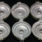 Six (6) NOS MILITARY RADIO KNOBS GRC-9 RT-77 PRC-25 PRC-27 RT-524 R-442 RT-246