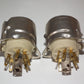 TWO VINTAGE NOS MINIATUR 7 Pin Vacuum Tube CERAMIC Sockets EL95 EF95