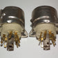 TWO VINTAGE NOS MINIATUR 7 Pin Vacuum Tube CERAMIC Sockets EL95 EF95