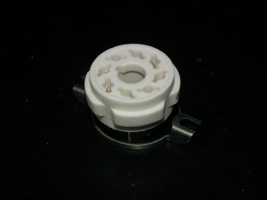 One NOS Octal Ceramic Socket Hi Quality for EL34 GZ34 6SN7 (1 pcs)