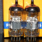 PCC88 Philips 7DJ8 Platinum Matched Pair Dual Stage Getter 60s EI