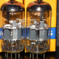 PCC88 Philips 7DJ8 Platinum Matched Pair Dual Stage Getter 60s EI