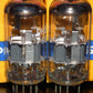 PCC88 Philips 7DJ8 Platinum Matched Pair Dual Stage Getter 60s EI