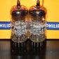 PCC88 Philips 7DJ8 Platinum Matched Pair NOS NIB RARE Made in 60s ECC88 Sub EI